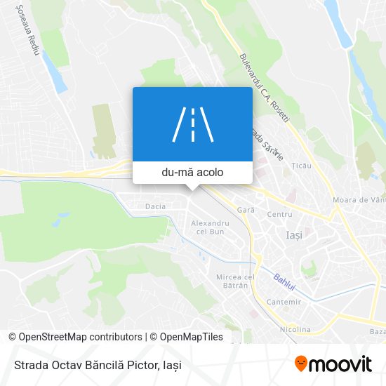 Hartă Strada Octav Băncilă Pictor