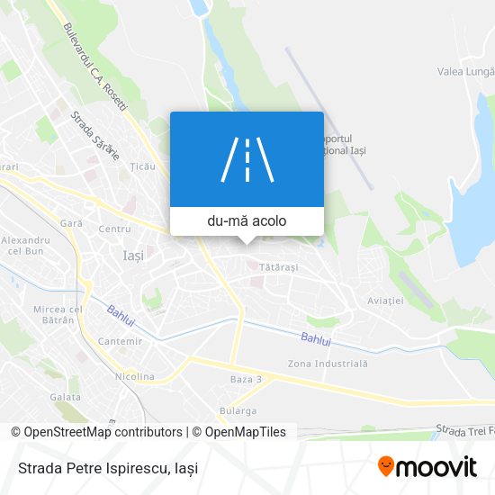 Hartă Strada Petre Ispirescu