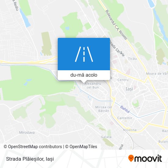 Hartă Strada Plăieșilor