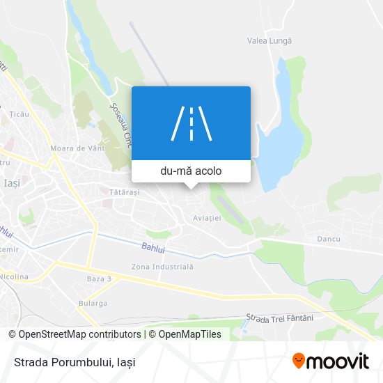 Hartă Strada Porumbului