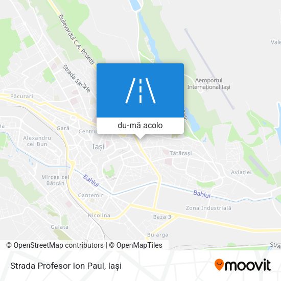 Hartă Strada Profesor Ion Paul