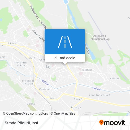 Hartă Strada Pădurii