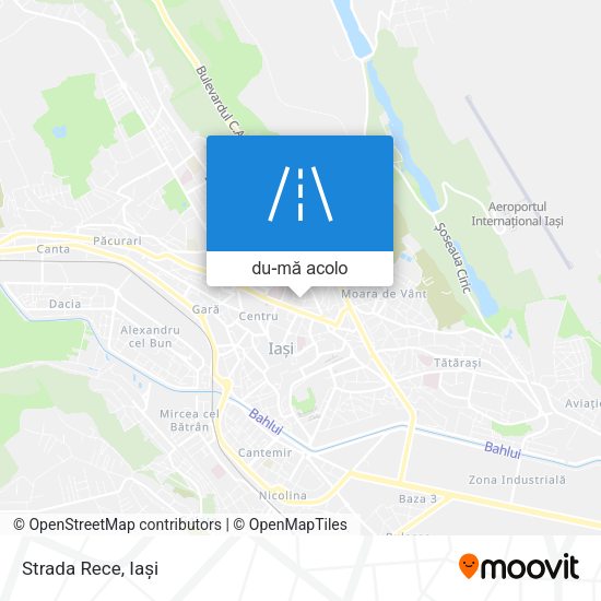 Hartă Strada Rece
