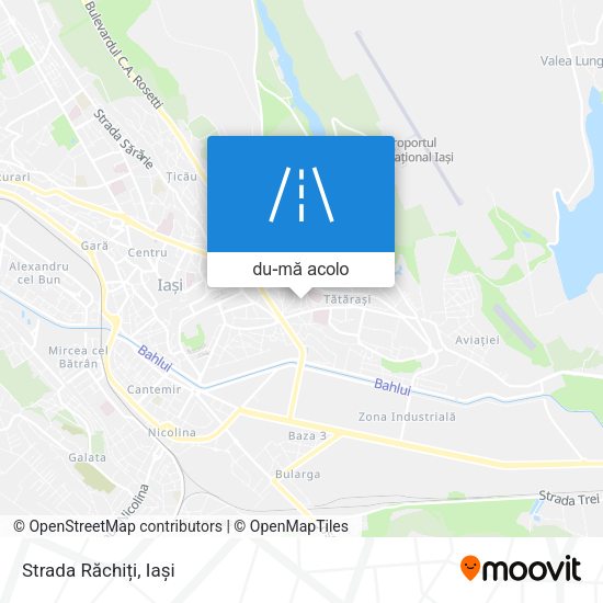 Hartă Strada Răchiți