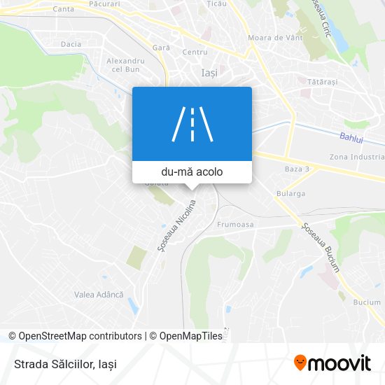 Hartă Strada Sălciilor