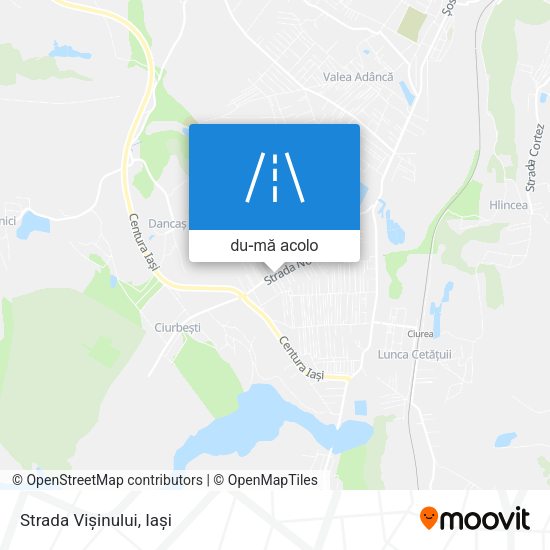 Hartă Strada Vișinului