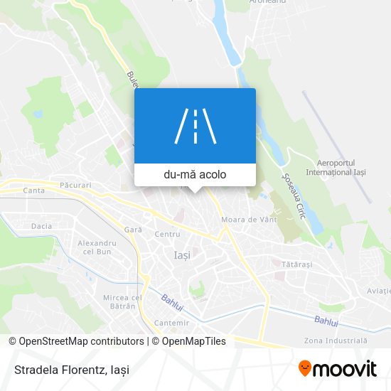 Hartă Stradela Florentz