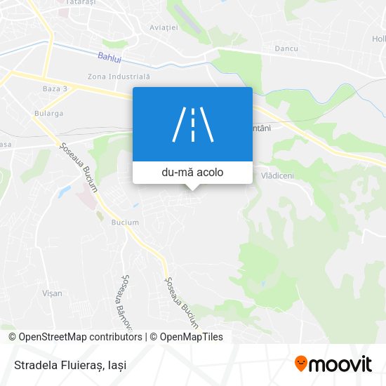 Hartă Stradela Fluieraș