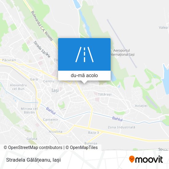 Hartă Stradela Gălățeanu