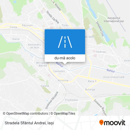Hartă Stradela Sfântul Andrei