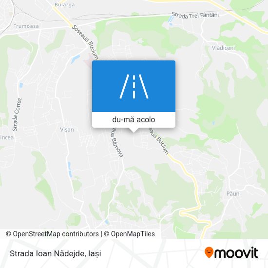 Hartă Strada Ioan Nădejde