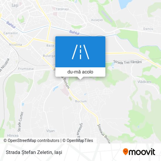Hartă Strada Ștefan Zeletin