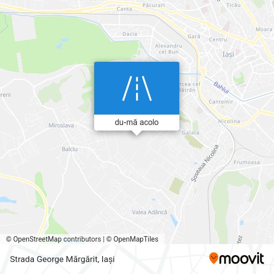 Hartă Strada George Mărgărit