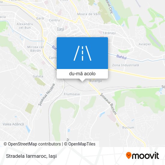 Hartă Stradela Iarmaroc