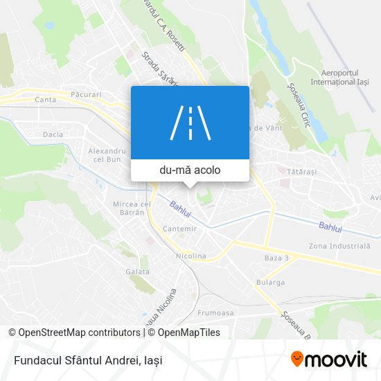 Hartă Fundacul Sfântul Andrei