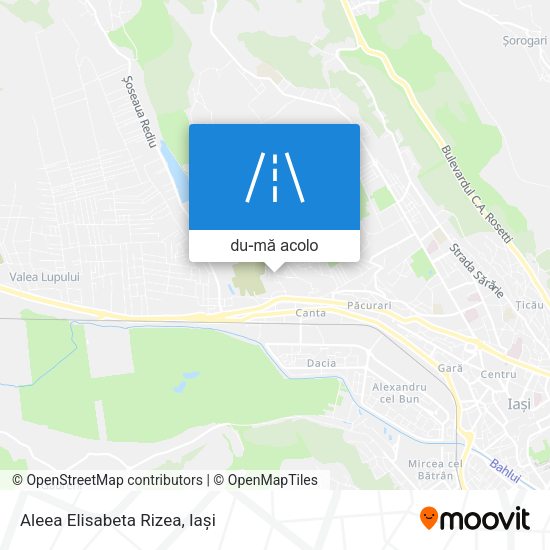 Hartă Aleea Elisabeta Rizea