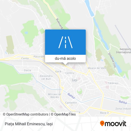 Hartă Piața Mihail Eminescu