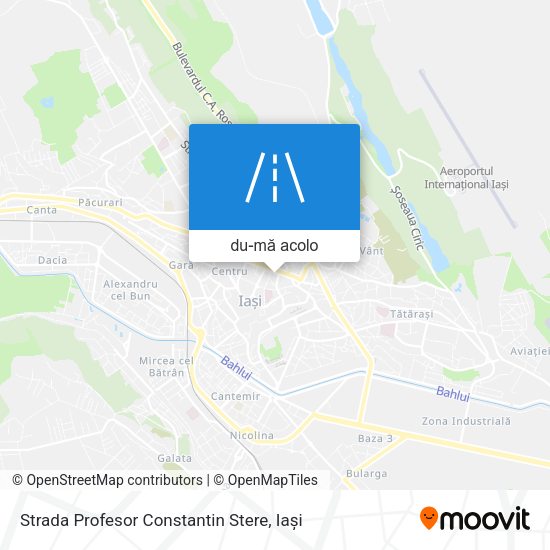 Hartă Strada Profesor Constantin Stere