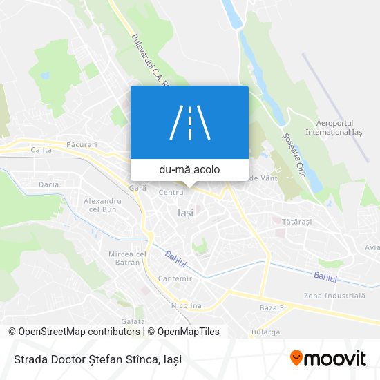 Hartă Strada Doctor Ștefan Stînca