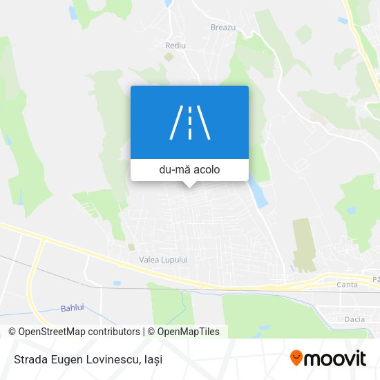 Hartă Strada Eugen Lovinescu