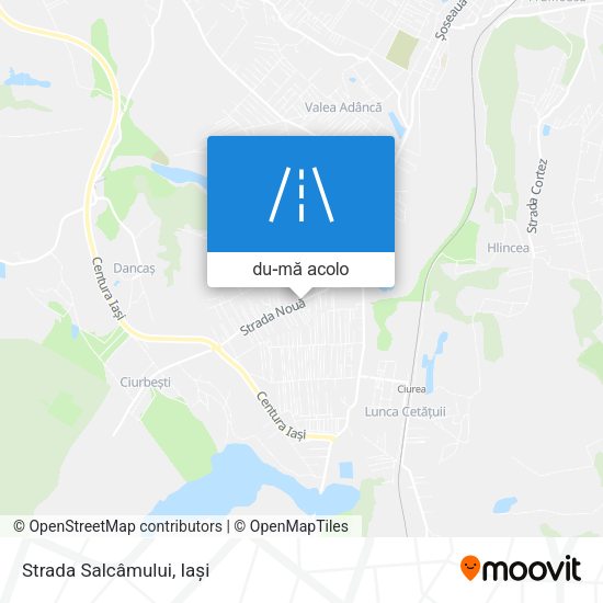 Hartă Strada Salcâmului
