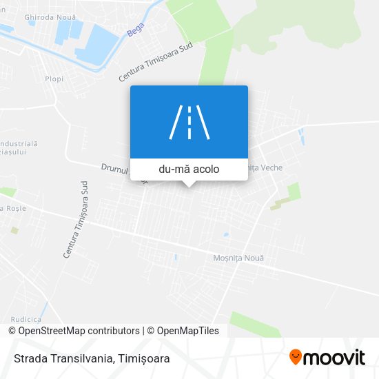Hartă Strada Transilvania