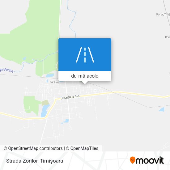 Hartă Strada Zorilor