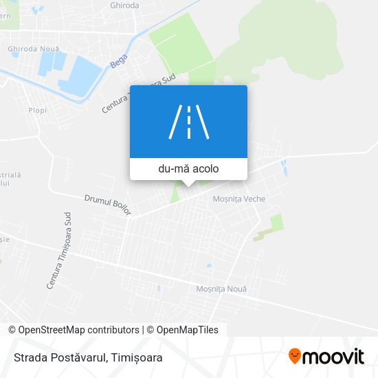 Hartă Strada Postăvarul