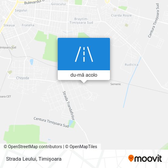 Hartă Strada Leului