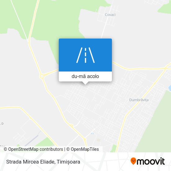 Hartă Strada Mircea Eliade