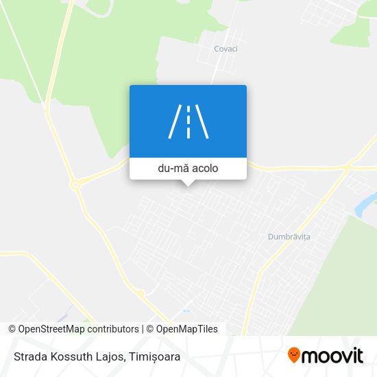 Hartă Strada Kossuth Lajos