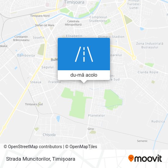 Hartă Strada Muncitorilor
