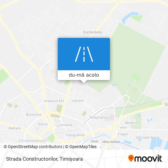 Hartă Strada Constructorilor