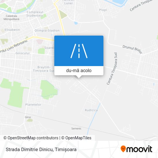Hartă Strada Dimitrie Dinicu