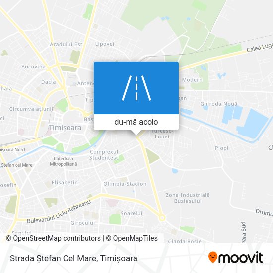 Hartă Strada Ștefan Cel Mare