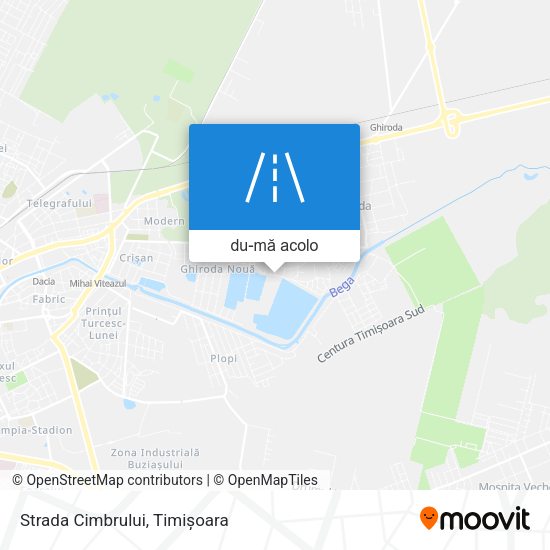 Hartă Strada Cimbrului
