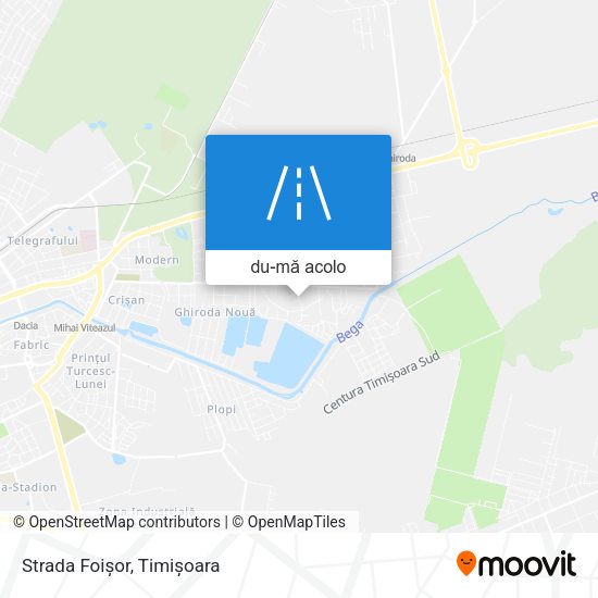 Hartă Strada Foișor