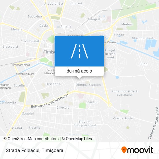 Hartă Strada Feleacul