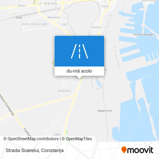 Hartă Strada Soarelui