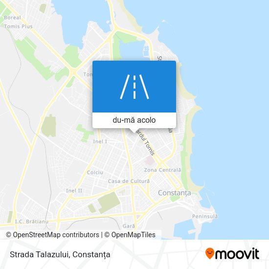 Hartă Strada Talazului