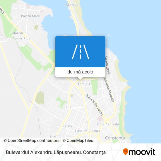 Hartă Bulevardul Alexandru Lăpușneanu