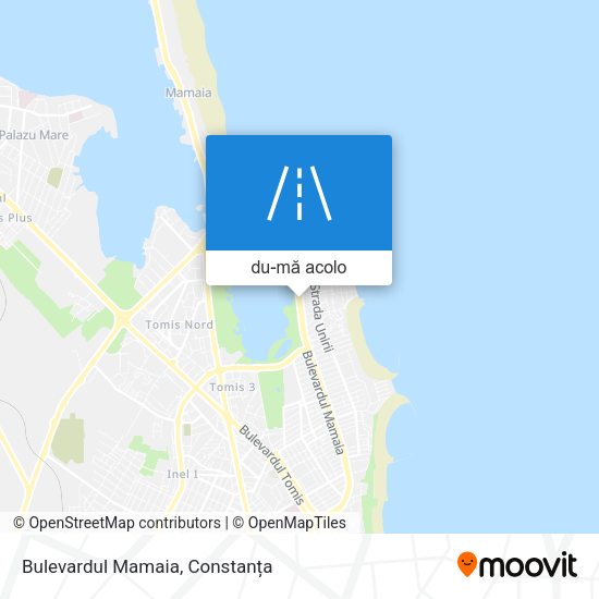 Hartă Bulevardul Mamaia