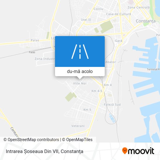 Hartă Intrarea Șoseaua Din VII