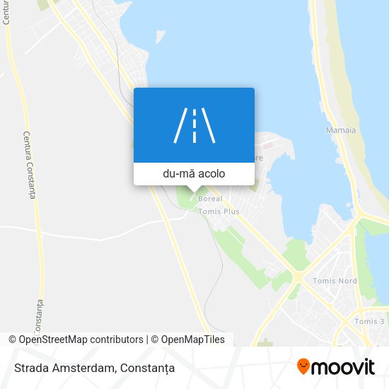 Hartă Strada Amsterdam