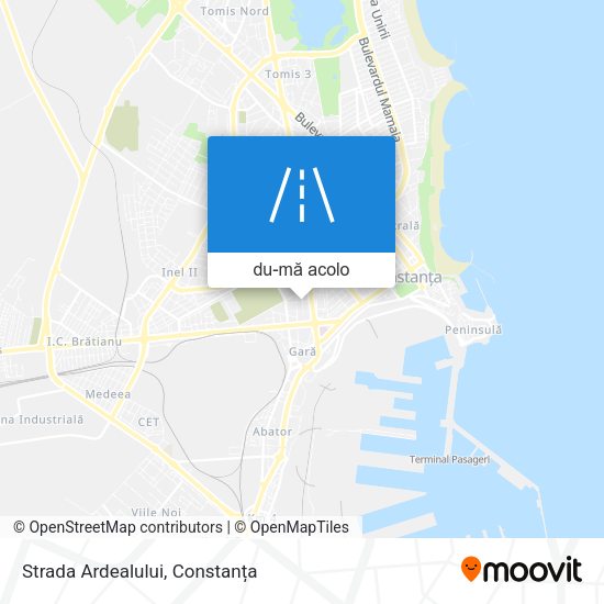 Hartă Strada Ardealului