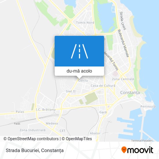 Hartă Strada Bucuriei