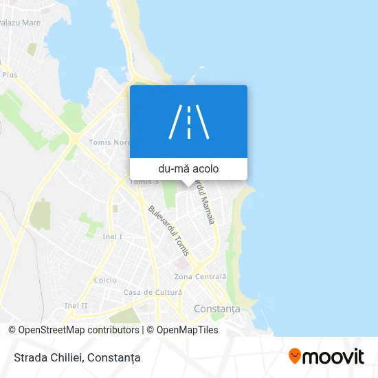 Hartă Strada Chiliei