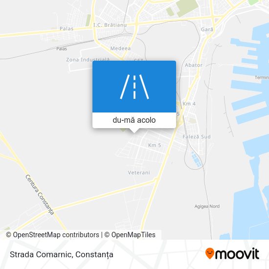 Hartă Strada Comarnic