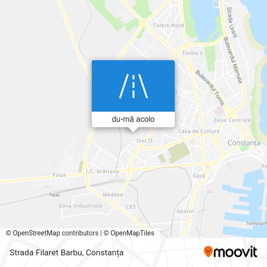 Hartă Strada Filaret Barbu