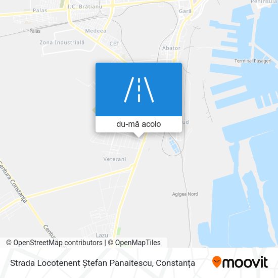 Hartă Strada Locotenent Ștefan Panaitescu